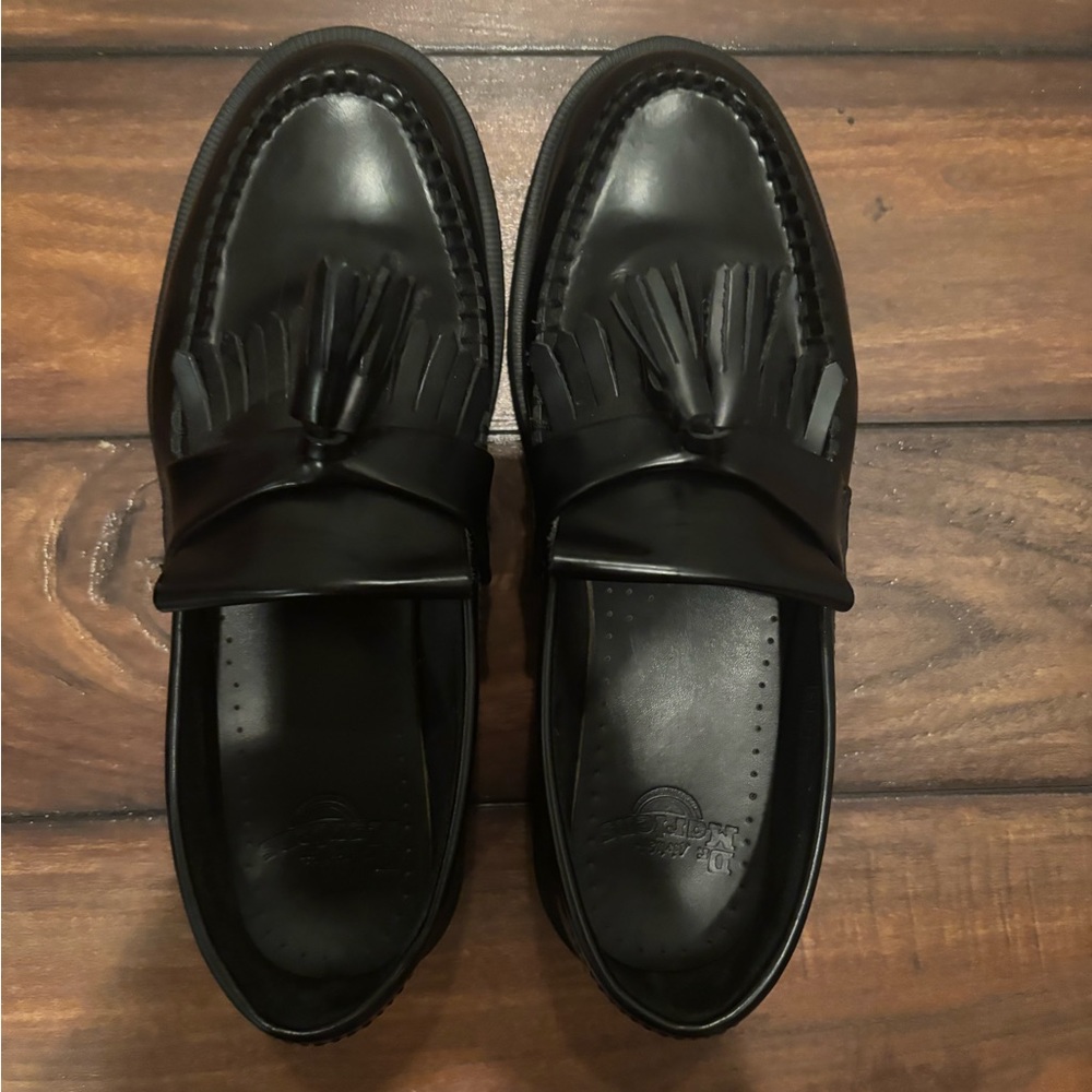 Dr. Martens ADRIAN SMOOTH LEATHER TASSEL LOAFERS